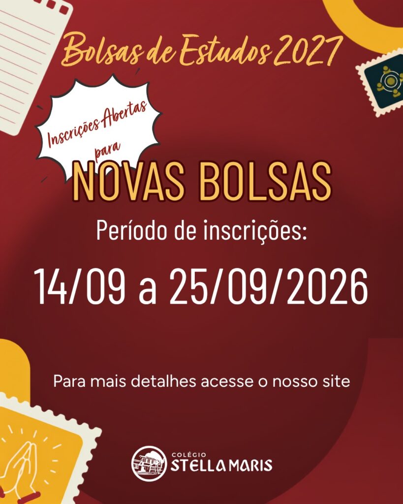 Novas Bolsas 2027